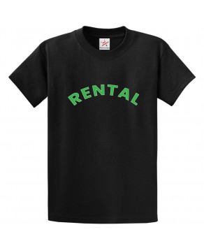 Rental Zappa Novelty Classic Unisex Kids and Adults T-Shirt for Music Lovers